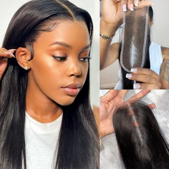 18”2X6HUMAN HAIR LACE CLOSUREHair Extension for wigs and weaves *NEW*